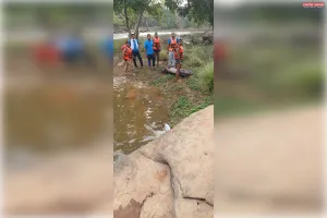 फिर कलंकित हुआ लखनिया दरी जलप्रपात पर्यटक की डूबने से मौत