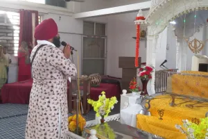 छठवें गुरु के पावन पवित्र प्रकाश पर्व पर नैनी गुरुद्वारा गुरबाणी से सराबोर