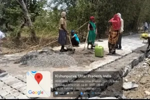 इंटरलॉकिंग में मची लूट,  लोगों में भारी आक्रोश