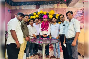 प्रेस क्लब संरक्षक राजू उपाध्याय का जन्मदिवस धूमधाम से मनाया, पत्रकारों ने दी शुभकामनाएं