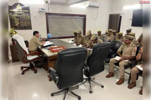 मार्ग दुर्घटनाओं में कमी लाने के लिए डीसीपी ने की बैठक, दिये दिशानिर्देश 