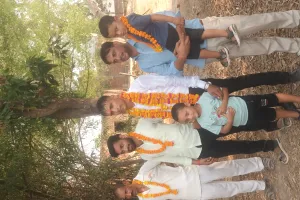 किसान के बेटे ने बढ़ाया गोंडा का गौरव, अग्निवीर जीडी में चयनित होकर देश सेवा के लिए नागपुर रवाना