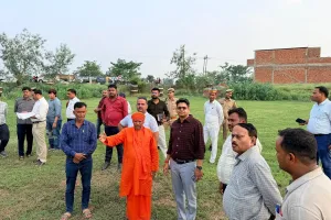 मुख्यमंत्री के प्रस्तावित आगमन को लेकर तैयारियां तेज : विधायक श्यामधनी राही और जिलाधिकारी ने कार्यक्रम स्थल का किया निरीक्षण