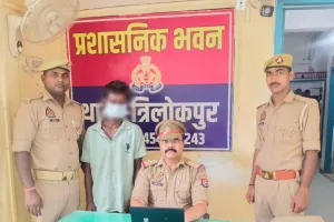 नाबालिग से दुष्कर्म के मामले में वांछित आरोपित गिरफ्तार