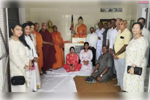 धम्मचक्र प्रवर्तन दिवस पर आनंद बुद्ध विहार में वर्षावास प्रारंभ