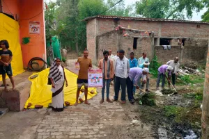 संचारी रोग नियंत्रण अभियान के तहत जनपद में चला व्यापक स्वच्छता एवं जनजागरूकता अभियान