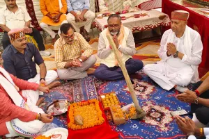 सदर विधायक ने किया रॉबर्टसगंज विधानसभा के अंतर्गत 10 परियोजनाओं का  शिलान्यास