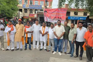 क्षेत्रीय अध्यक्छ का नैनी में  कार्यकर्ताओं ने किया जोरदार स्वागत।