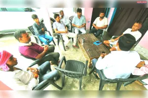 विधायक श्याम सुंदर भारती प्रतिदिन सुबह अपने पैतृक आवास पर सुनते हैं क्षेत्र वासियों की समस्याएं