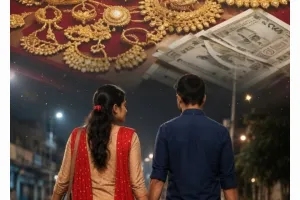 शौच जाने का बहाना, प्रेमी संग जेवर और नकदी लेकर फरार विवाहिता