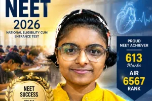 प्रथम प्रयास में नीट फतह: कृतिका दुबे ने 613 अंक और ऑल इंडिया 6567वीं रैंक से बढ़ाया क्षेत्र का मान