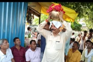 संत शिरोमणि रविदास जयंती के 650 वर्ष पूर्ण होने पर कलश यात्रा निकाली