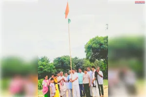 श्रीभूमि जिले के पूर्व हरिनगर भुवनेश्वर साधु ठाकुर कलाक्षेत्र में धूमधाम से मनाया गया स्वतंत्रता दिवस