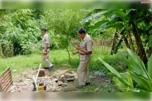 श्रीभूमि जिले के शुगारमिल में पत्रकार के घर से बिजली की मोटर चोरी, राताबाड़ी पुलिस एक्शन मूड में