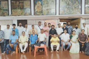 श्रीभूमि में विश्व हिंदू परिषद की जिला बैठक, संगठन विस्तार पर मंथन।