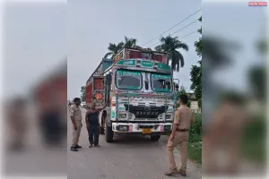 हाईवे के किनारे खड़े वाहनों पर बड़ी कार्यवाही 192 वाहनों का एमवी एक्ट के तहत चालान
