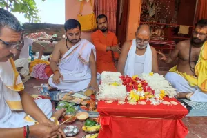 बिस्कोहर में श्रावणी पर्व उपाकर्म पारंपरिक श्रद्धा के साथ संपन्न