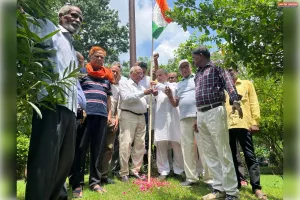 विराम खण्ड-5 जनकल्याण समिति ने वसंत पार्क में हर्षोल्लास से मनाया 80वाँ स्वतंत्रता दिवस