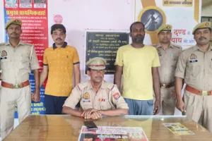 लालगंज पुलिस ने दो हत्याभियुक्तों को दबोचा,