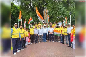 सिविल लाइंस से निकली भव्य मोटर साइकिल तिरंगा रैली, 
