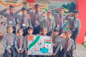 जेपीएस किड्स प्ले पब्लिक स्कूल में मनाया गया 80 वा स्वतंत्रता दिवस