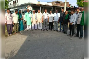 कच्ची सड़क के डामरीकरण की मांग, आज धरना देगा किसान संगठन