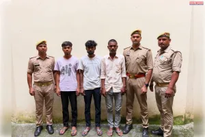 रामपुर बरकोनिया पुलिस द्वारा हत्या के अभियोग का 24 घंटे के अन्दर सफल अनावरण, घटना में शामिल 03 अभियुक्त गिरफ्तार
