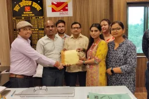 बेल्हा की बहनों की 1100 राखियां सीमा पर तैनात जवानों को भेजी गई 
