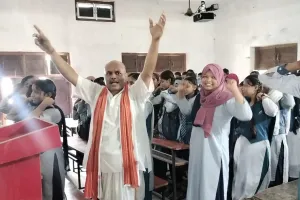 भाजपा नेता चन्द्रमणि पाण्डेय सुदामा के नेतृत्व में 25 दिनों तक चले युवा संवाद का भाजपा जिलाध्यक्ष ने किया समापन