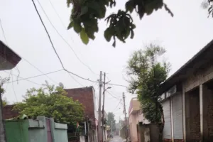 छिवकी गांव की सड़क पर बड़े-बड़े गड्ढे, राहगीरों की बढ़ी परेशानी