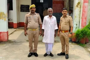   उतरांव पुलिस द्वारा 01 वारण्टी अभियुक्त गिरफ्तार।