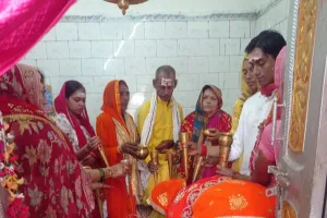 सावन भर चलने वाले रुद्राभिषेक पूजन का पूर्णिमा पर हुआ समापन