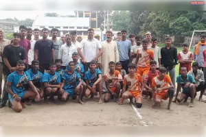 राष्ट्रीय खेल दिवस पर खिलाड़ियों ने दिखाई प्रतिभा