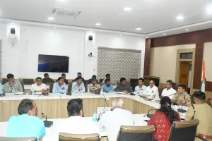 जिलाधिकारी ने दधिकांदों मेला की तैयारियों के सम्बंध में की बैठक।