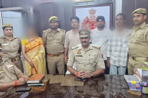 शक्तिनगर पुलिस को मिली बड़ी सफलता, प्रेम-प्रसंग में पति की हत्या की घटना का 24 घंटे के अंदर सफल अनावरण