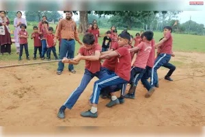मॉडर्न पब्लिक स्कूल बुंडू में हर्षोल्लास से मनाया गया खेल दिवस