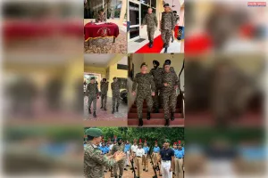 ग्रुप कमांडर ब्रिगेडियर कुलबीर सिंह ने NCC कैंप का सरप्राइज इंस्पेक्शन किया