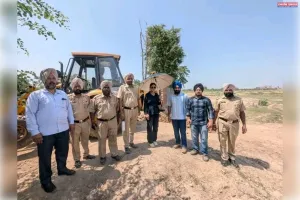 अवैध कॉलोनियों पर एडीए की बड़ी कार्रवाई, तीन कॉलोनियां ध्वस्त