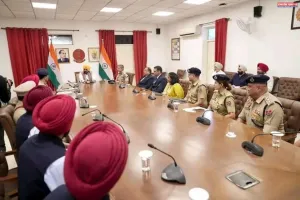 मान ने उच्चस्तरीय सुरक्षा बैठक में पंजाब पुलिस की तीन विशेषीकृत फोर्स समीक्षा की