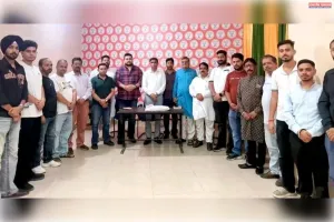 नशा मुक्ति यात्रा की तैयारियों को लेकर भाजपा की बैठक