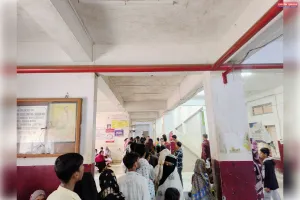 भीषण गर्मी में श्रीभूमि सिविल अस्पताल में मरीज बेहाल