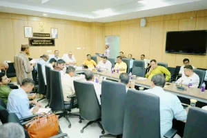 मंत्री कौशिक राय और कृष्णेंदु पाल ने बराक घाटी की विकास परियोजनाओं की समीक्षा की।