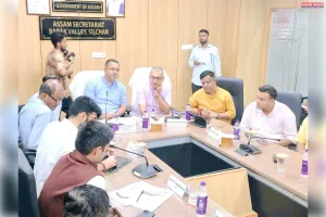 मंत्री कौशिक राय और कृष्णेंदु पाल ने बराक घाटी की विकास परियोजनाओं की समीक्षा की