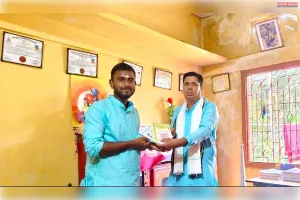 धर्मगुरु सुदीप नाथ और शोधार्थी राघव चंद्र नाथ की ऐतिहासिक मुलाकात