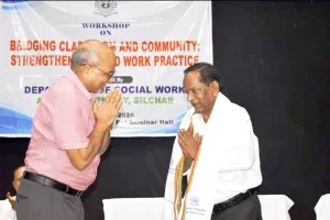 असम विश्वविद्यालय में समाज कार्य के क्षेत्रीय प्रशिक्षण को सुदृढ़ करने पर कार्यशाला