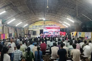 प्रगतिशील म्यूजिकल बैंड द सॉंग ऑफ़ यूथ की इलाहाबाद में अपनी पहली प्रस्तुति