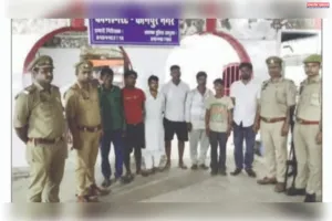 नमक फैक्ट्री के पास जुआं खेलते सात जुआरियों को पुलिस ने किया गिरफ्तार