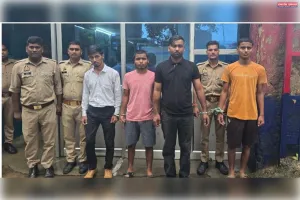मूर्ति विसर्जन के दौरान मारपीट और उपद्रव करने वाले चार आरोपी गिरफ्तार