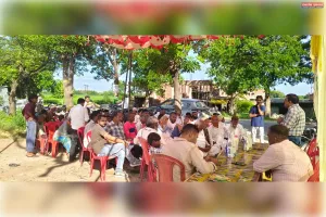 नगई मोड़ पर जैविक खेती को लेकर किसान गोष्ठी आयोजित