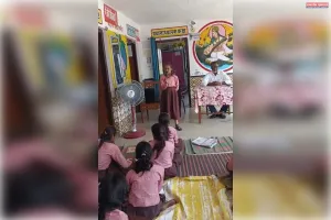 हिंदी दिवस पर विद्यार्थियों ने दिखाई प्रतिभा